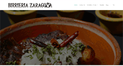 Desktop Screenshot of birrieriazaragoza.com